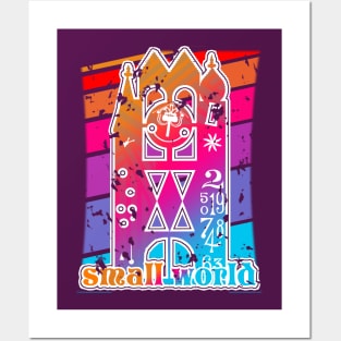 Small World One-Sided T-Shirt Posters and Art